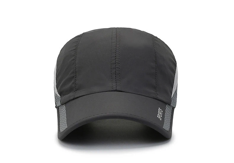 Summer Running Baseball Mesh Hat Adjustable Hat Men Women Outdoor Sport Baseball Mesh Hat Running Visor Quick-drying Cap