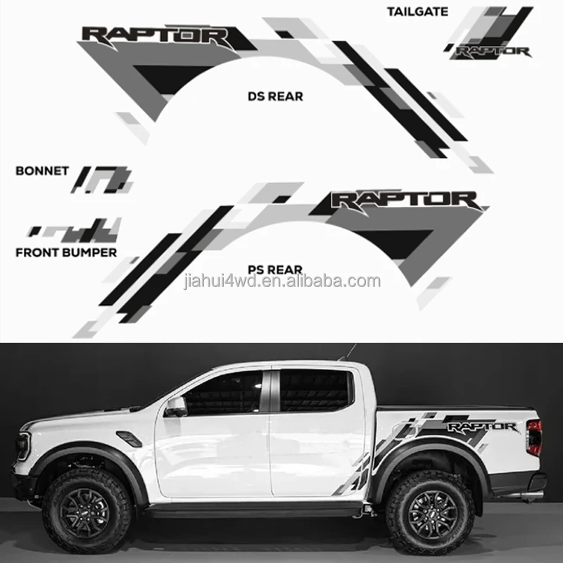 Ford Ranger Decals 2024
