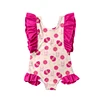 Cream Easter Bunny Egg Print Romper