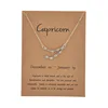 Capricorno con carta