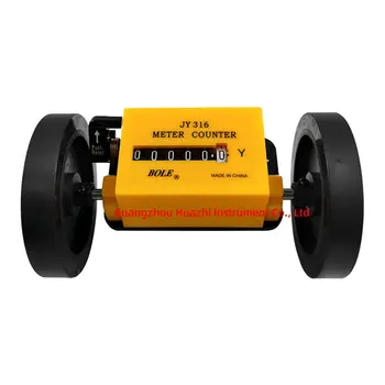 Cloth length calculation counter wheel counter meter mechanical counter length meter