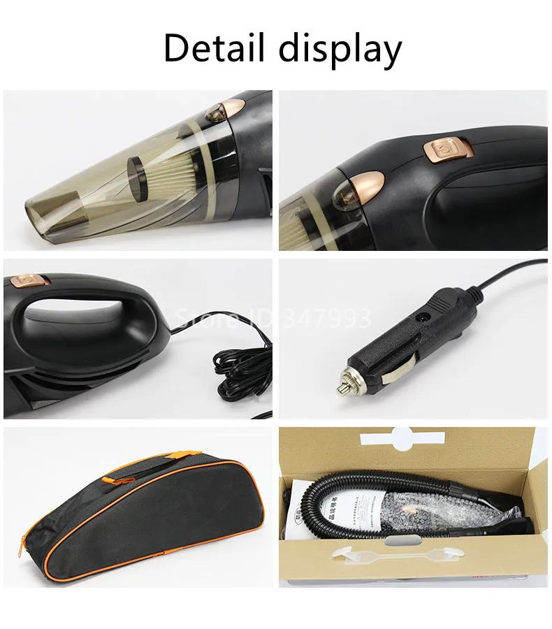 Заводской поставщик новый бренд автомобильный пылесос с давлением в шинах воздушный компрессор