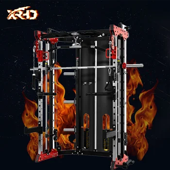 Multi functional Exercise power training Commercial Smith Machine Gym Equipment