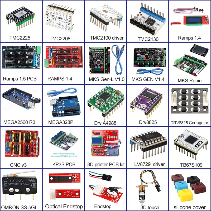 Запчасти для 3D-принтера Twotrees, запчасти для принтера «сделай сам», набор аксессуаров для 3D-принтера по низкой цене