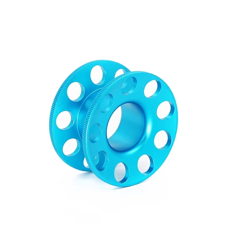 30M Durable Aluminum Alloy Scuba Diving Finger Spool Custom Dive