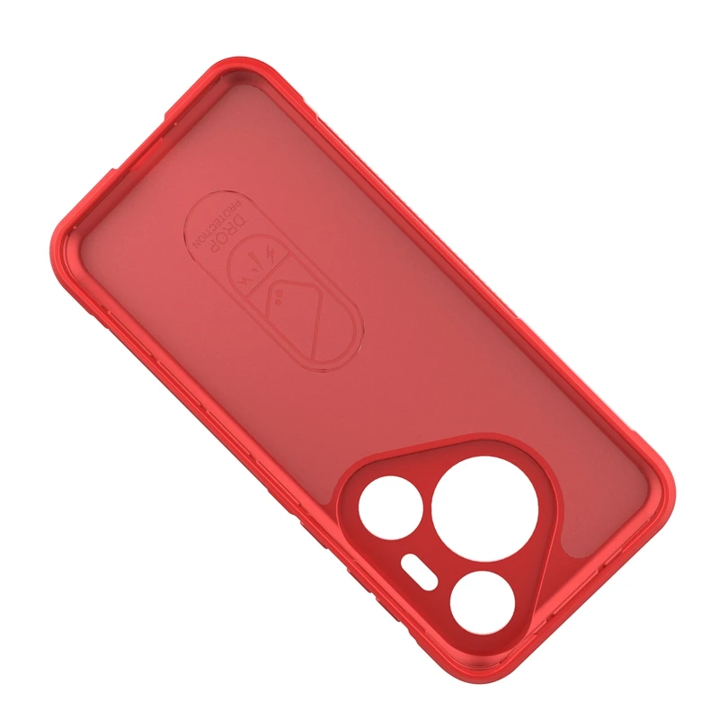 SEAHAI Cover per Nothing Phone (3a), Ultra Sottile Custodia Premium PU Pelle Portafoglio Kickstand Slot per Schede [RFID Blocking] TPU Antiurto Flip Cover Libro - Rosso