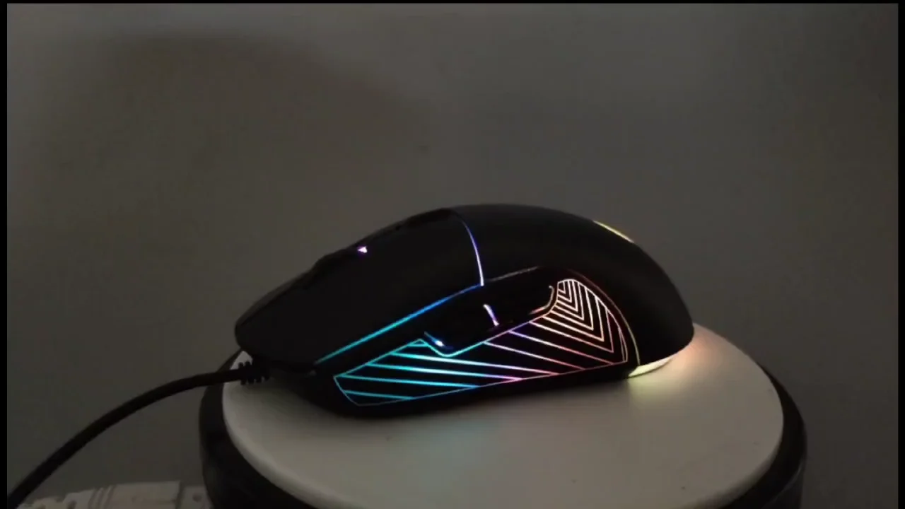 Razeak 6d A603ep Sensor 2400 Dpi 7-color 1.5m Pvc Cable Gaming Mouse ...