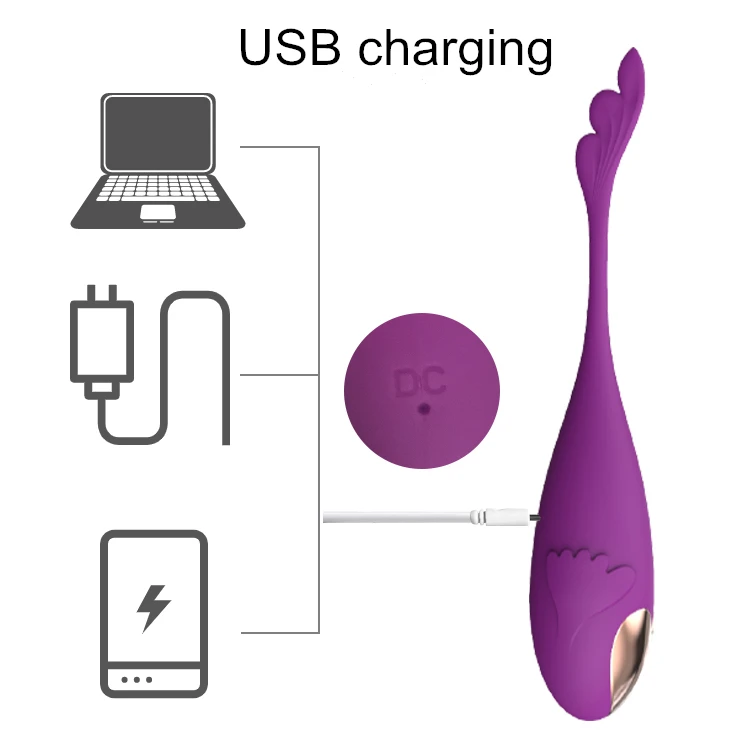 Latest Style Remote Control Silicone Goldfish Kegel Balls With App, USB  Charging Sex Toys, Vibrating Egg Adult Sex Products
