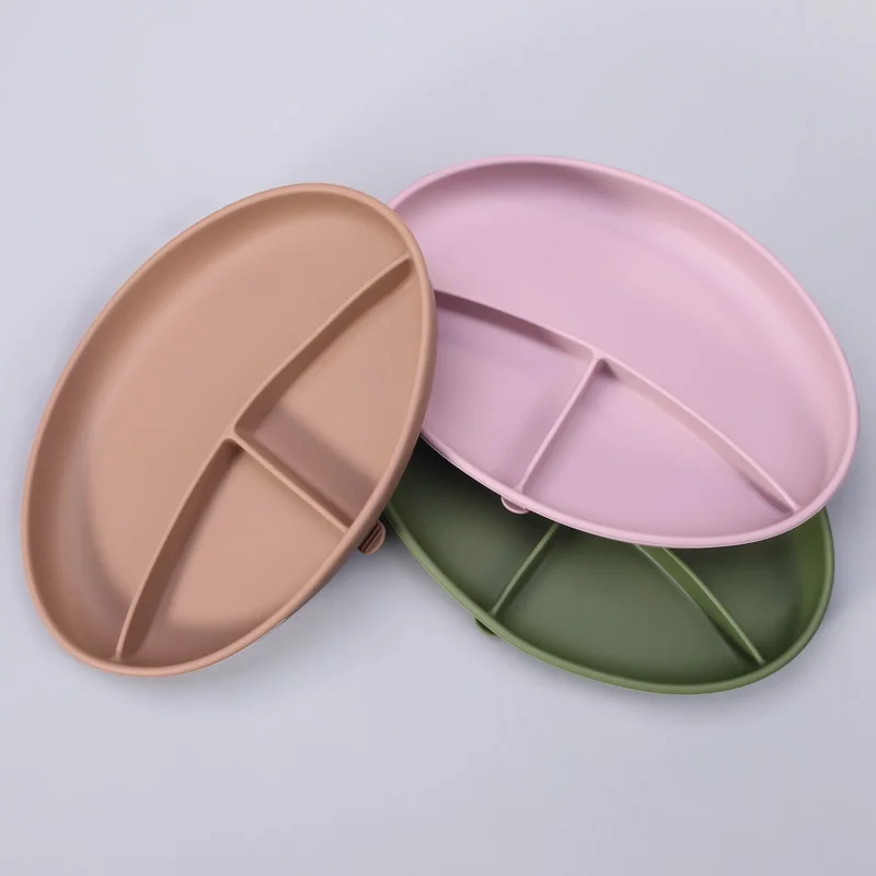 New Arrival Ecofriendly Nontoxic Strong Suction Bowl Spoon Set