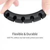 5 hole black, white