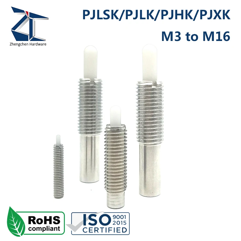 product exclusive offer stainless steel nylon spring loaded plunger pin threaded stainless steel spring plunger-47