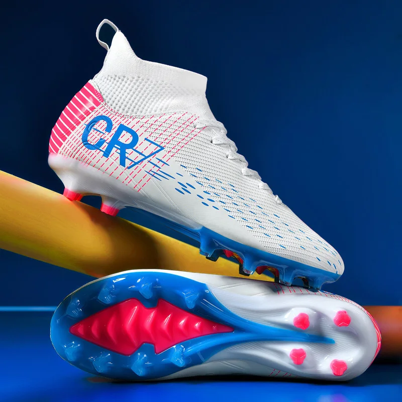 High Quality Lightweight Soccer Cleats Ready Styles for Kids Youth Summer Football Shoes aperçu 11