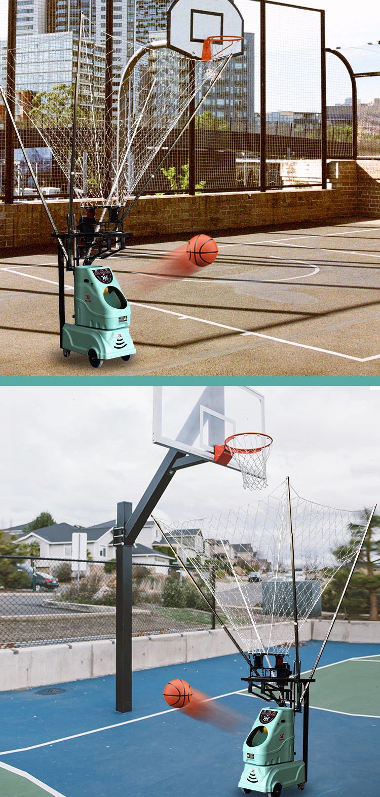 Wholesale Manufacturer Basketball Rebounding Machine Shooting Ball