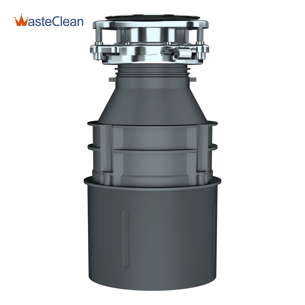 Strength Factory 370w AC Motor Food Waste Disposer Machine with Double Stage Grind Garbage Disposer Built-In Air Switch