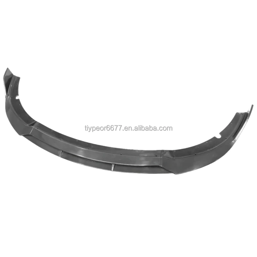 product tiypeor front splitter for 2015 2023 dodge charger srt v2 style front bumper lip abs 4pcs kit front lip bumper splitter-7