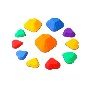 Anti-slip love Stepping Stone Plastic Sensory Toys Balance Developing Toys Children's Balance Toys