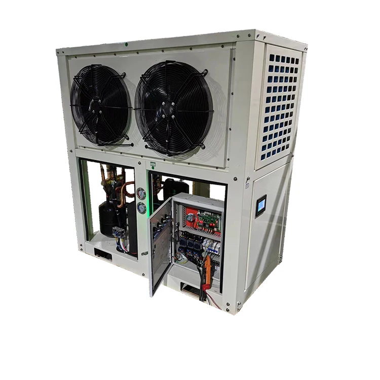 YM132E1G-100 Invotech compressor outdoor chiller Refrigeration and heating chillers 8HP scroll compressor air cooled chiller
