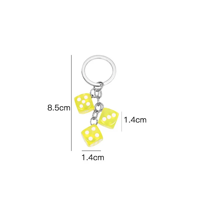 Portachiavi a forma di cubo, mini cubo, idea regalo, puzzle sequenziale, rompicapo, puzzle e puzzle (3 x 3