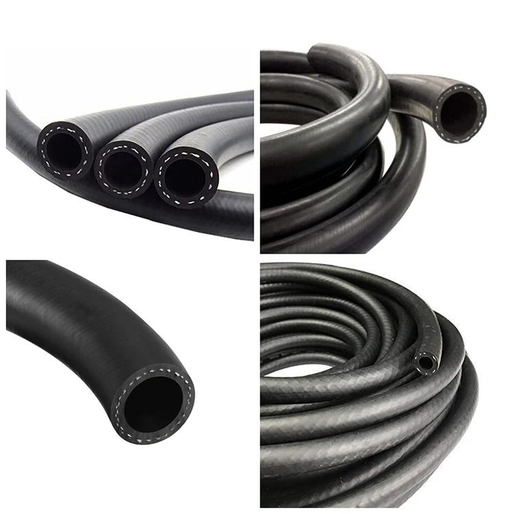 Customized Size Nbr Hose Diesel Flexible Braided Oem Rubber Fuel Line Hose Gasoline Petrol Oil