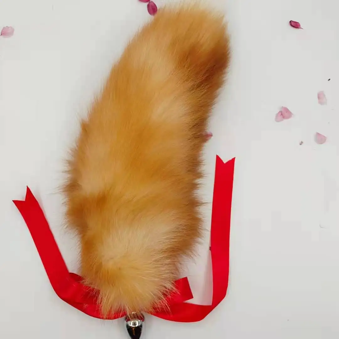 Factory Outlet Plush Corgi Crystal Tail Fox Tail Anal Plug Large Anal Plug Factory Outlet Plush Corgi Crystal Tail Fox Tail Anal Plug Large Anal Plug