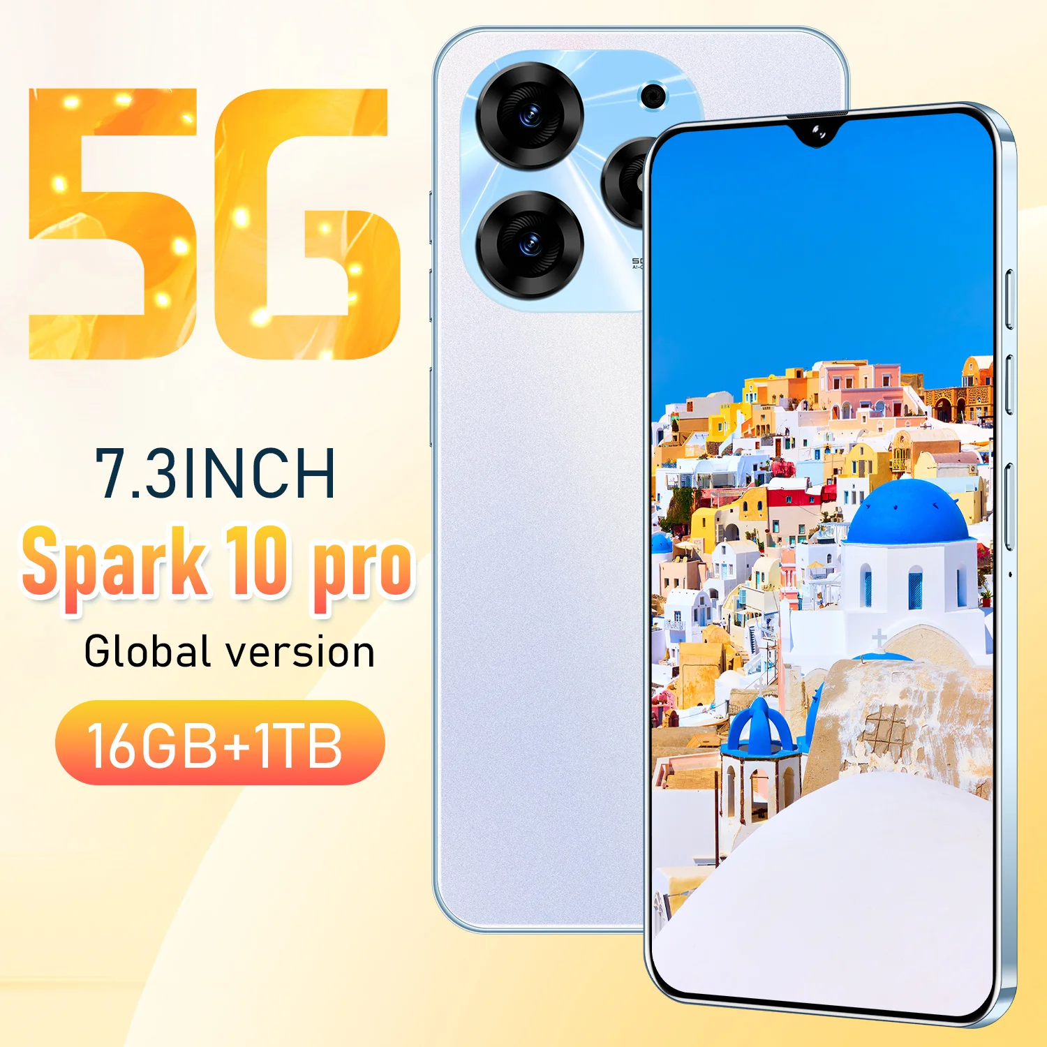 Global Sales Inch 16mp+32mp MTK6889 Android Smartphones
