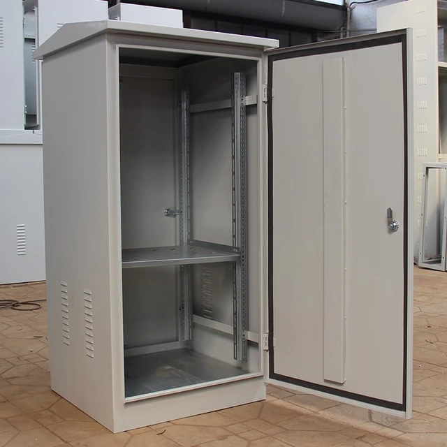 Jue Hong Outdoor Network Cabinet 19inch 22U 600*600*1200 Outdoor Waterproof Server Racks Network Cabinet Waterproof Cabinet