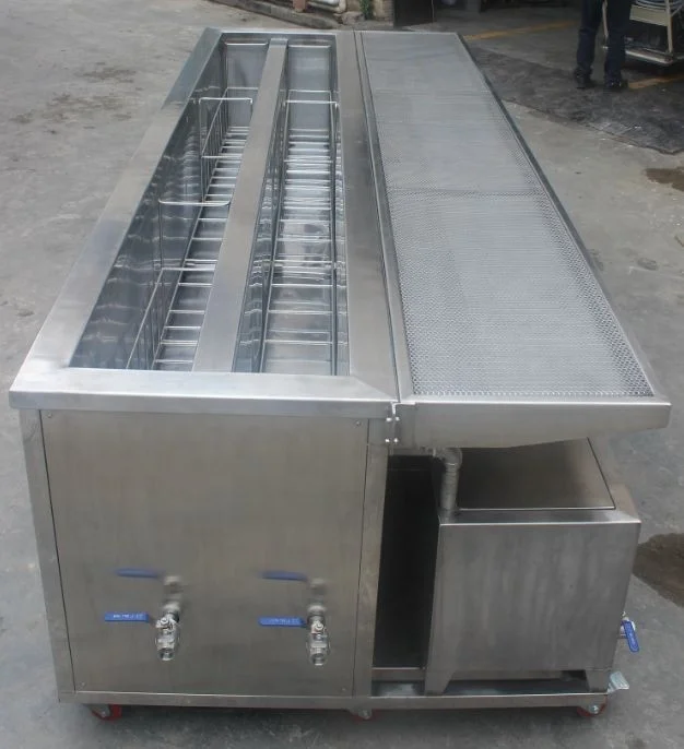 Long Pipe Tube Ultrasonic Cleaning Machine for Heat Pipe ,Heat Exchanger Tube