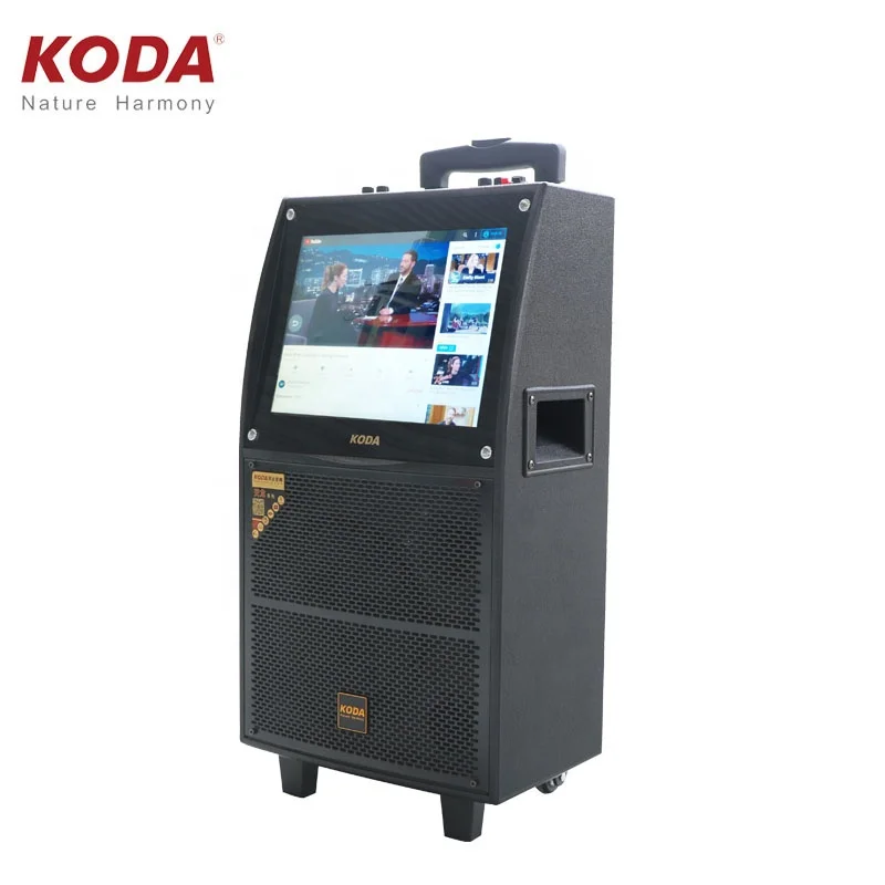 High Resolution High Power Touch Screen Display Active Speaker With Multiple Function
