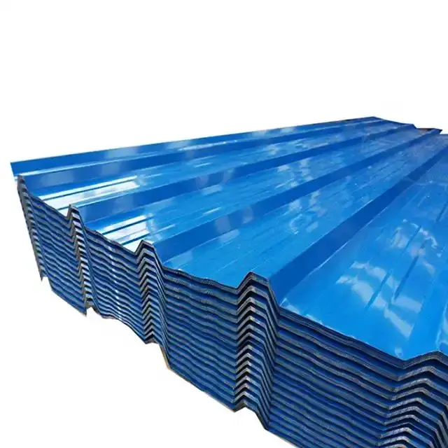 Manufacture Durable Various Sizes 0.36mm 0.5mm Color Coated Galvanized Corrugated Board Roofing Corrugated Sheet