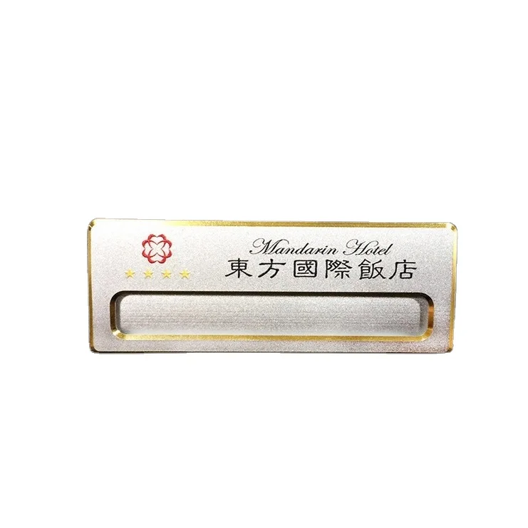 Free Printable Standard Size Custom Brand Logo Aluminium Alloy Name Metal Magnet Name Badges Buy Custom Logo Metal Name Decorative Name s Magnetic Metal Name s Product On Alibaba Com