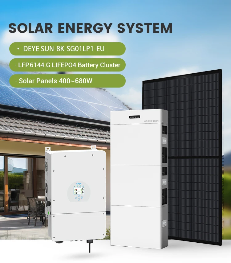 Deye Photovoltaic Hybrid 6kw 10kw 8kw Complete Solar Power Systems