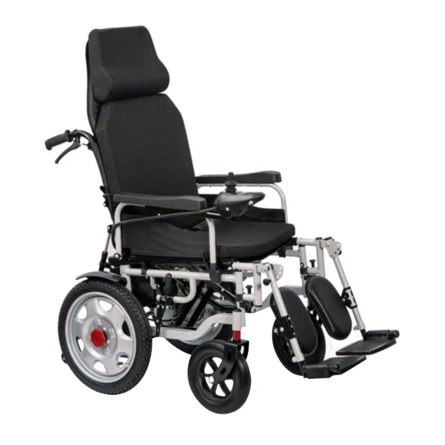 Lightweight Portable Automatic Foldable Electric Wheelchair Handicapped Disabled with remote control