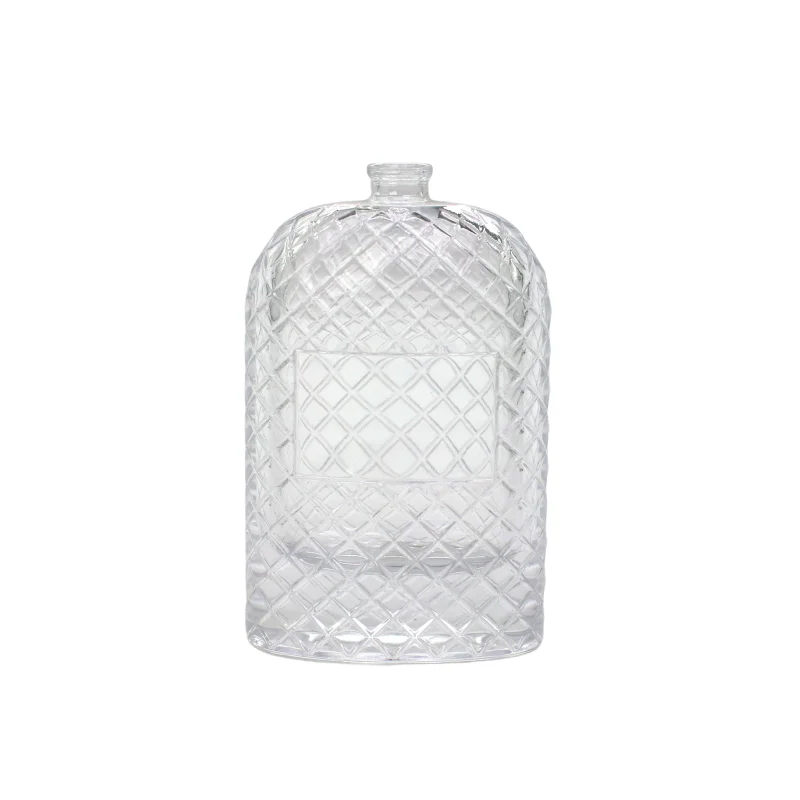 Recycled Camel Frosted Slant-shouldered Qatar Halloween Snap Triangle-perfume-bottle Malaysia Next Piston  100ml Perfume Bottle