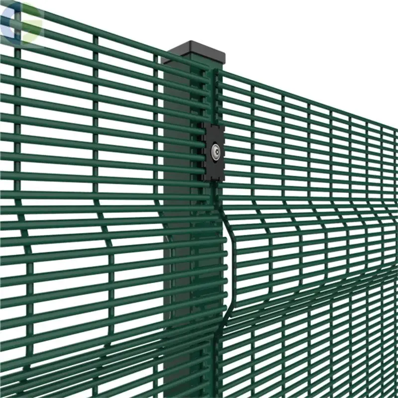 Galvanized 358 Security Fence PVC Coating Marine-Grade Prevent Climb Welded Wire Mesh Square Hole Shape Cut Welded Processing