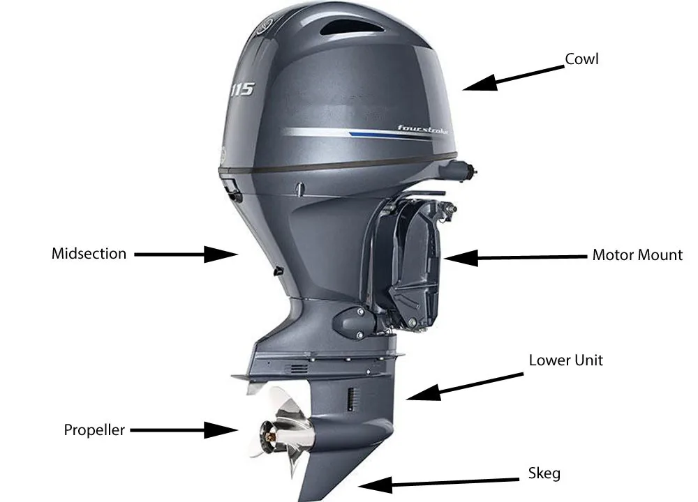 Original 2 Stroke Outboard Boat Motors 60hp Yanaha E60hmhdl Outboards ...