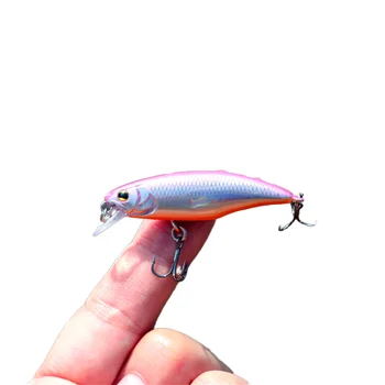China Lure Minnow Crankbait 52mm 4.5g Artificial Wobbler Sinking Bass Trout Fishing Lure for Lake and Stream – Minnow – view 2