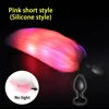 Silicone corto rosa