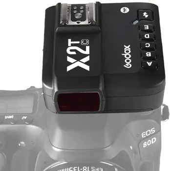 Camera User Godox X2T 2.4G Wireless TTL 1/8000s Flash Trigger Transmitter HSS for DSLR Camera AD200 V1 V860II TT685 detail image