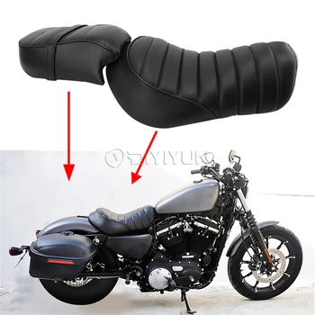 Motorcycle Driver Rider cheapest Solo Seat For Harley Sportster Iron XL883N XL1200 16-19