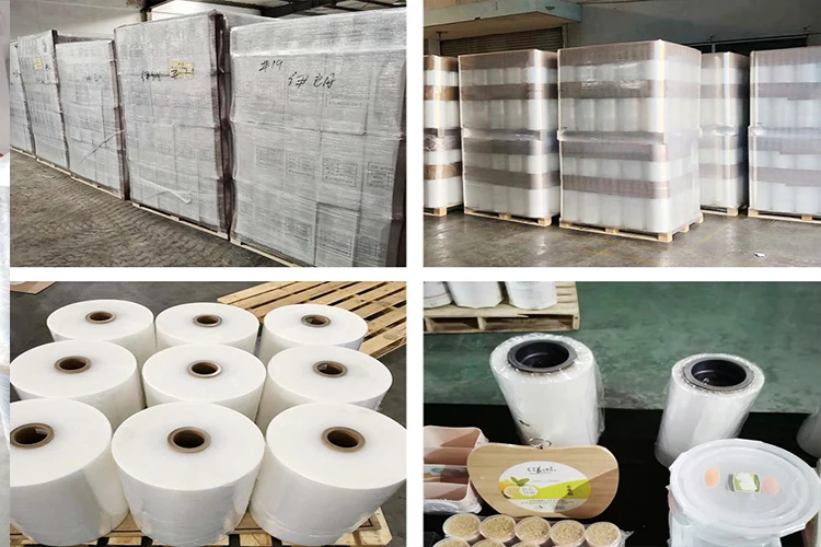 Kaiyu 300mm width double layer pvc polypropylene heat shrinkable film for sale