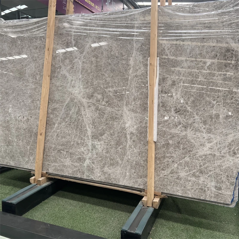 product hot selling northern lights marble slabs for interior wall and floor tiles projects polished grey marble dining table-1