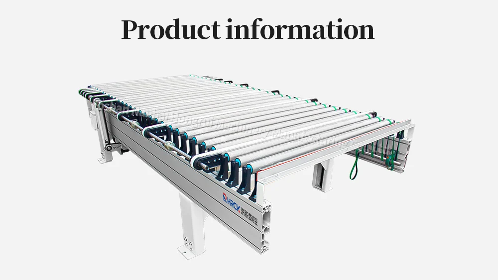 Smooth Material Transport Made Easy: Explore our Single-Line Roller Conveyor Range supplier