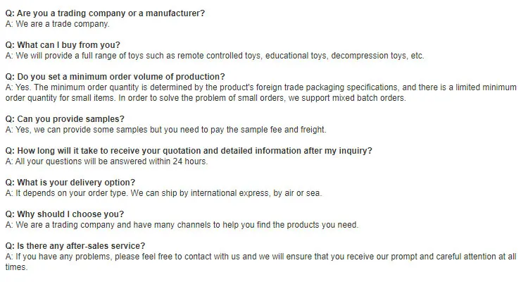 FAQ