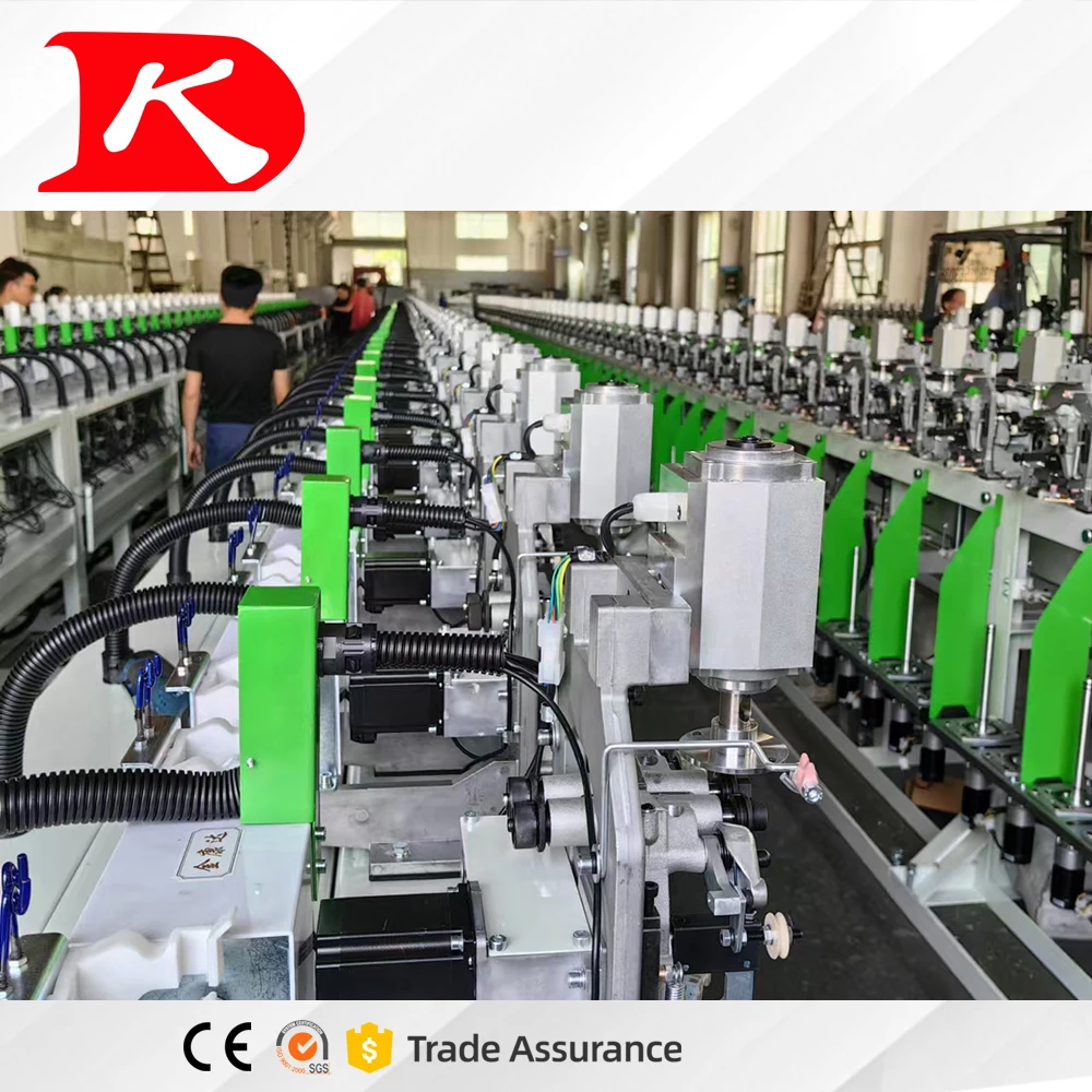 Chenille Yarn Machine with Ring Spinning High Efficiency Servo Motors Product