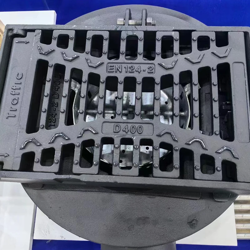 Best Selling Customized Cast Iron Storm Drain Grate Modern Design Style for Workshop Application