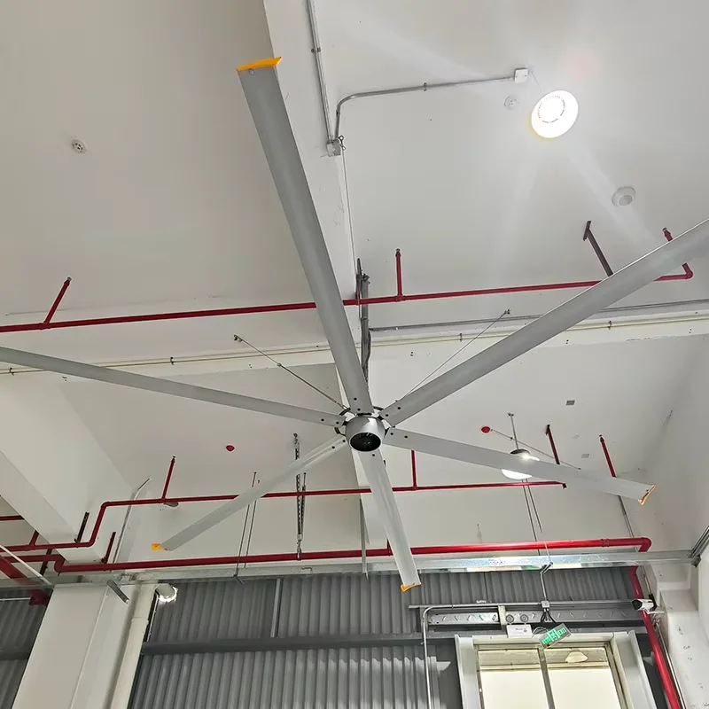 Big Ceiling Fan Ceiling 100 Inch 8 Feet Large Size Big Air Flow DC Motor HVLS Ceiling Fan