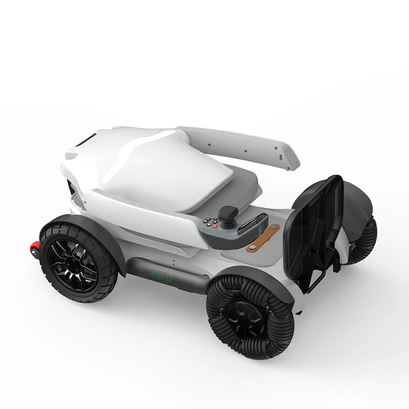 Automatically Smart One Key Fold/ Unfold Portable Front Wheels Folding Lift Detachable Lithium Battery Electric Wheelchair