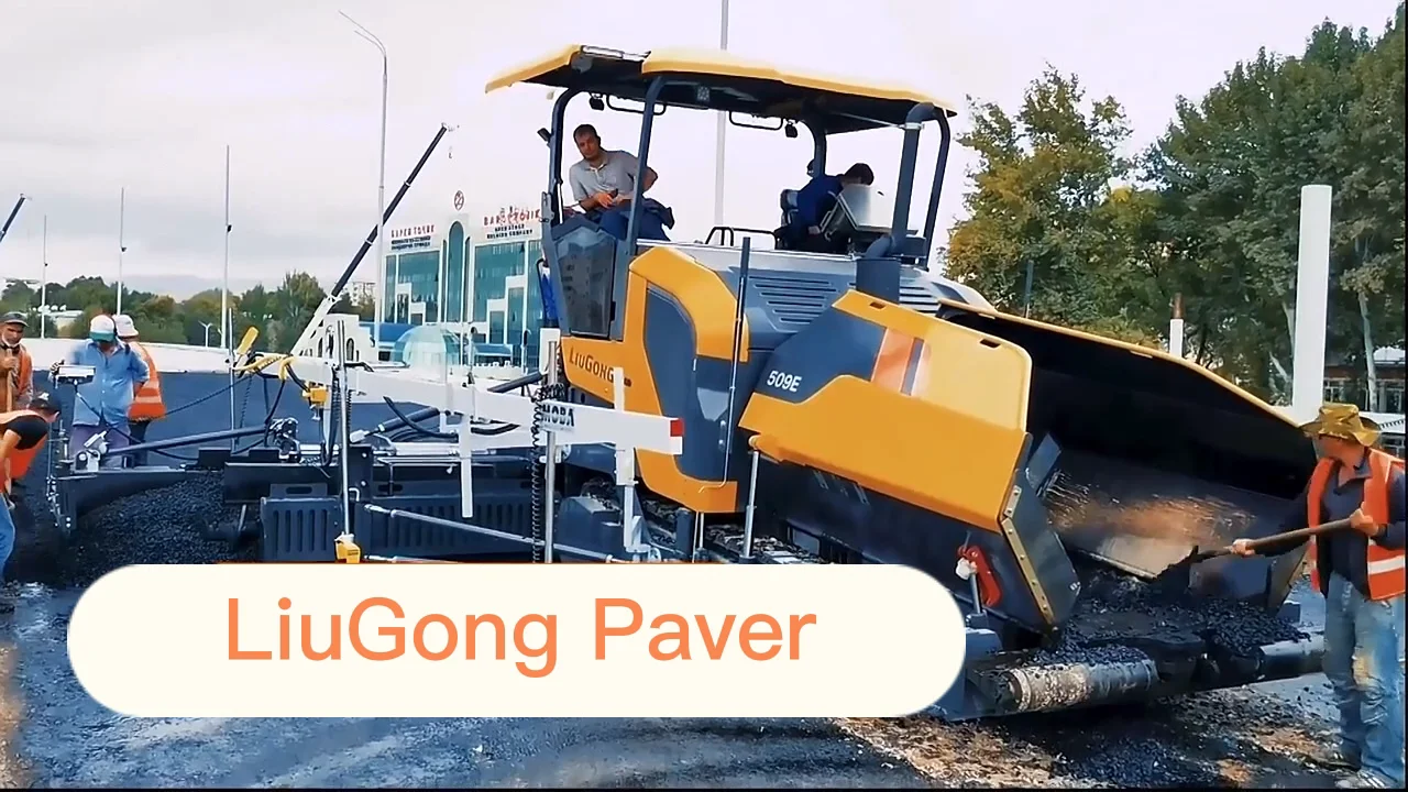 Liugong Clg513e Asphalt Paver Machine For Sub-base Stabilization - Buy ...