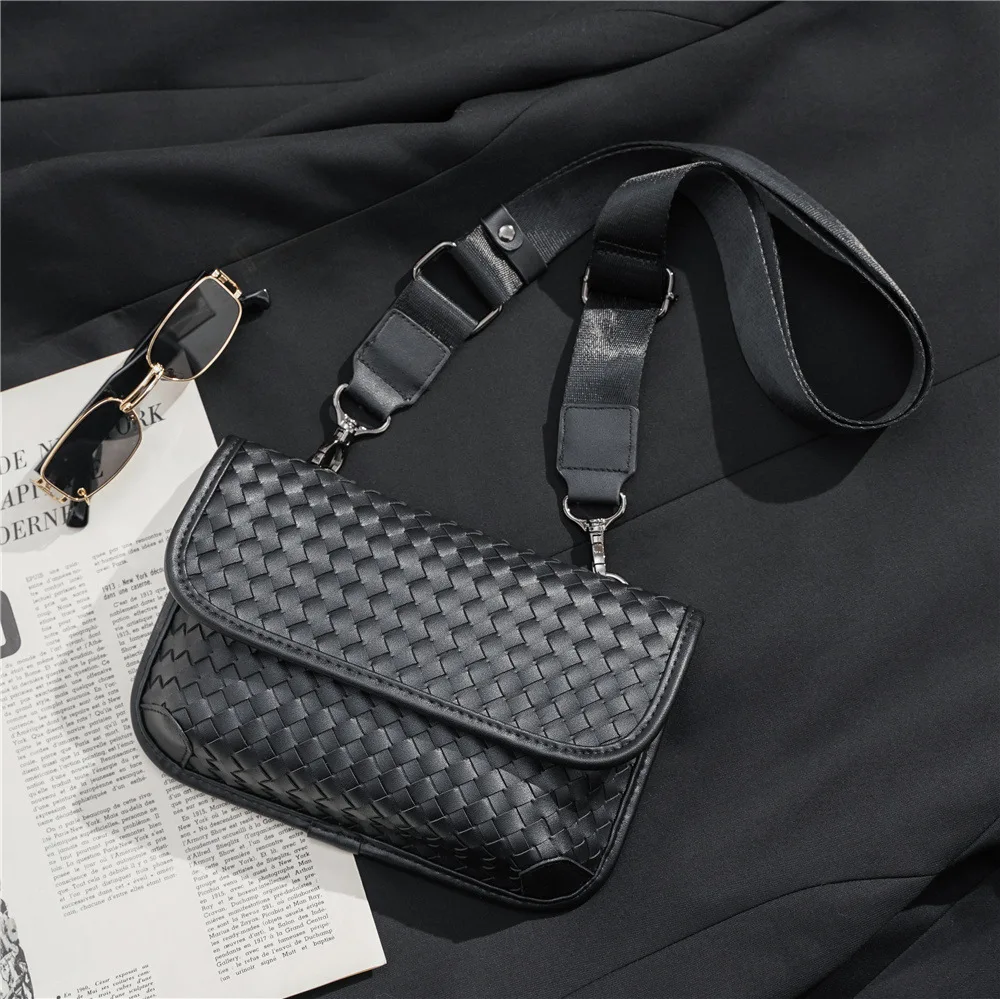 Buy Men Bag Fashion Leather Crossbody Bag Shoulder Men Messenger Bags Small  Casual Designer Handbags Man Bags at