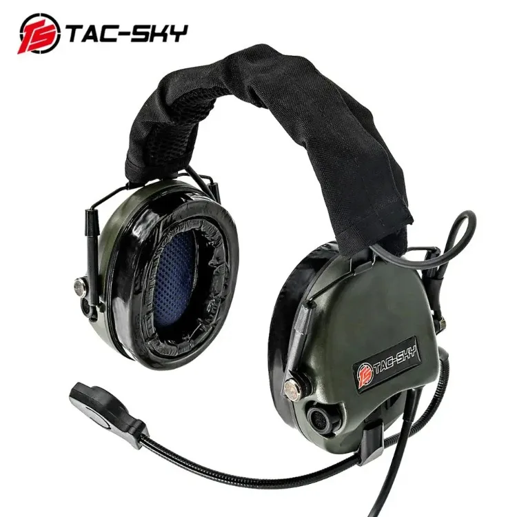 Tacsky Tactical Electronic Shooting Earmuffs Outdoor Hunting Sport
